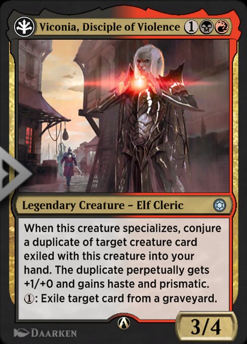 Viconia, Disciple of Violence
