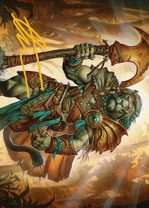 Ajani, Outland Chaperone