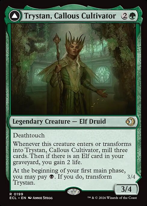 Trystan, Callous Cultivator