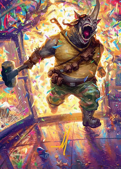 Rocksteady, Rowdy Rhino