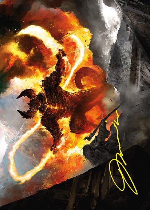The Balrog, Flame of Udûn