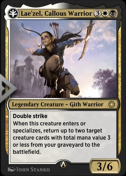 Lae'zel, Callous Warrior