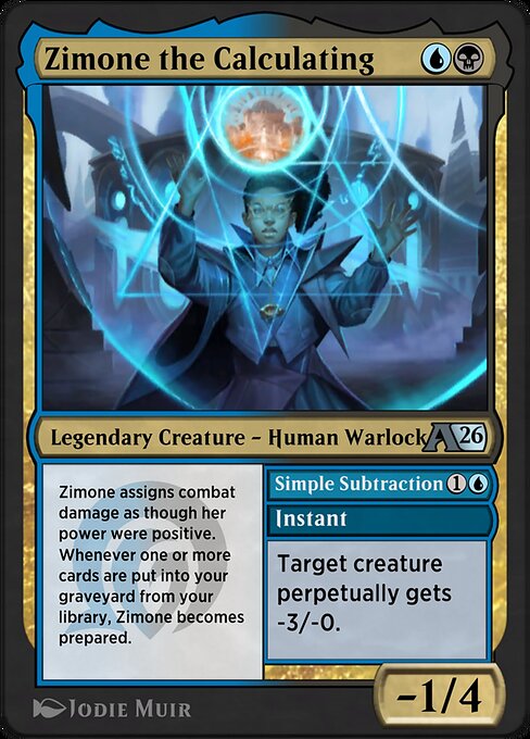 Zimone the Calculating