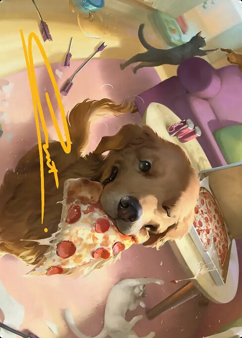 Lucky the Pizza Dog