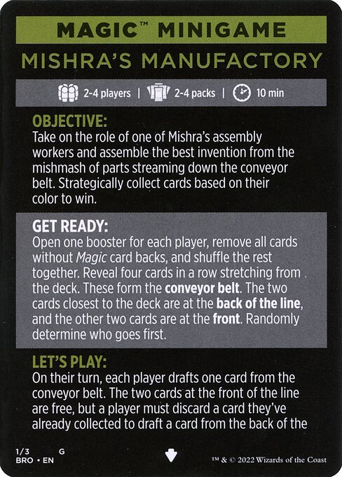 Mishra's Manufactory