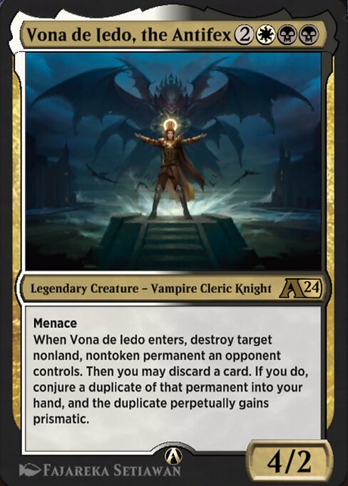 Vona de Iedo, the Antifex