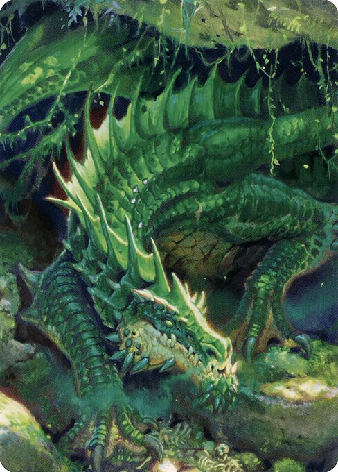 Lurking Green Dragon