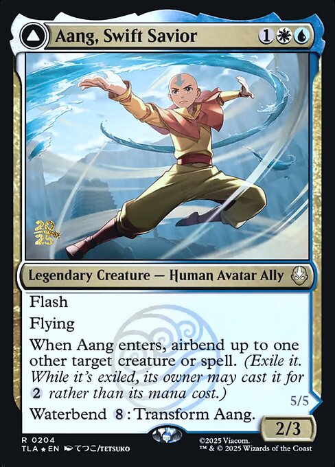 Aang, Swift Savior