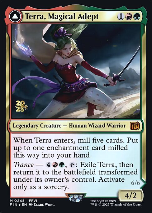 Terra, Magical Adept