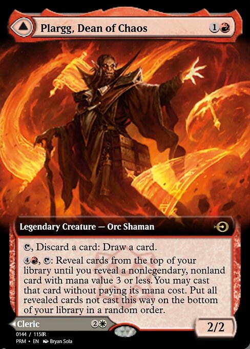 Plargg, Dean of Chaos