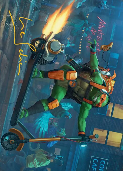 Michelangelo, On the Scene
