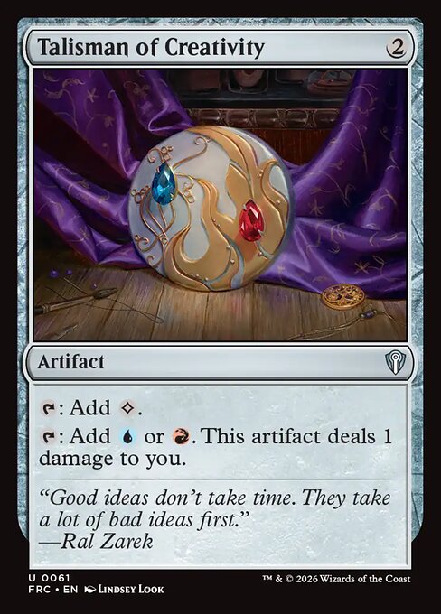 Talisman of Creativity
