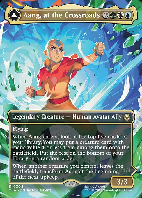 Aang, at the Crossroads