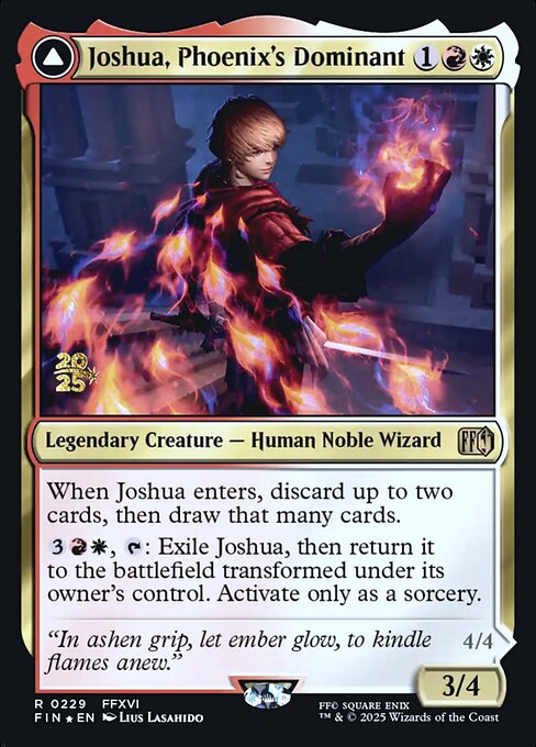 Joshua, Phoenix's Dominant