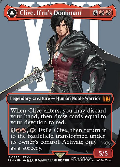 Clive, Ifrit's Dominant